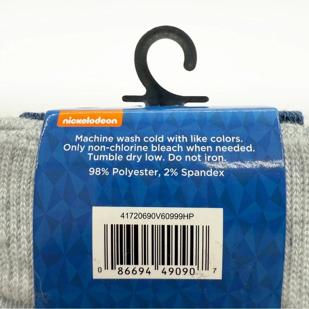 Nickelodeon spandex 12 socks